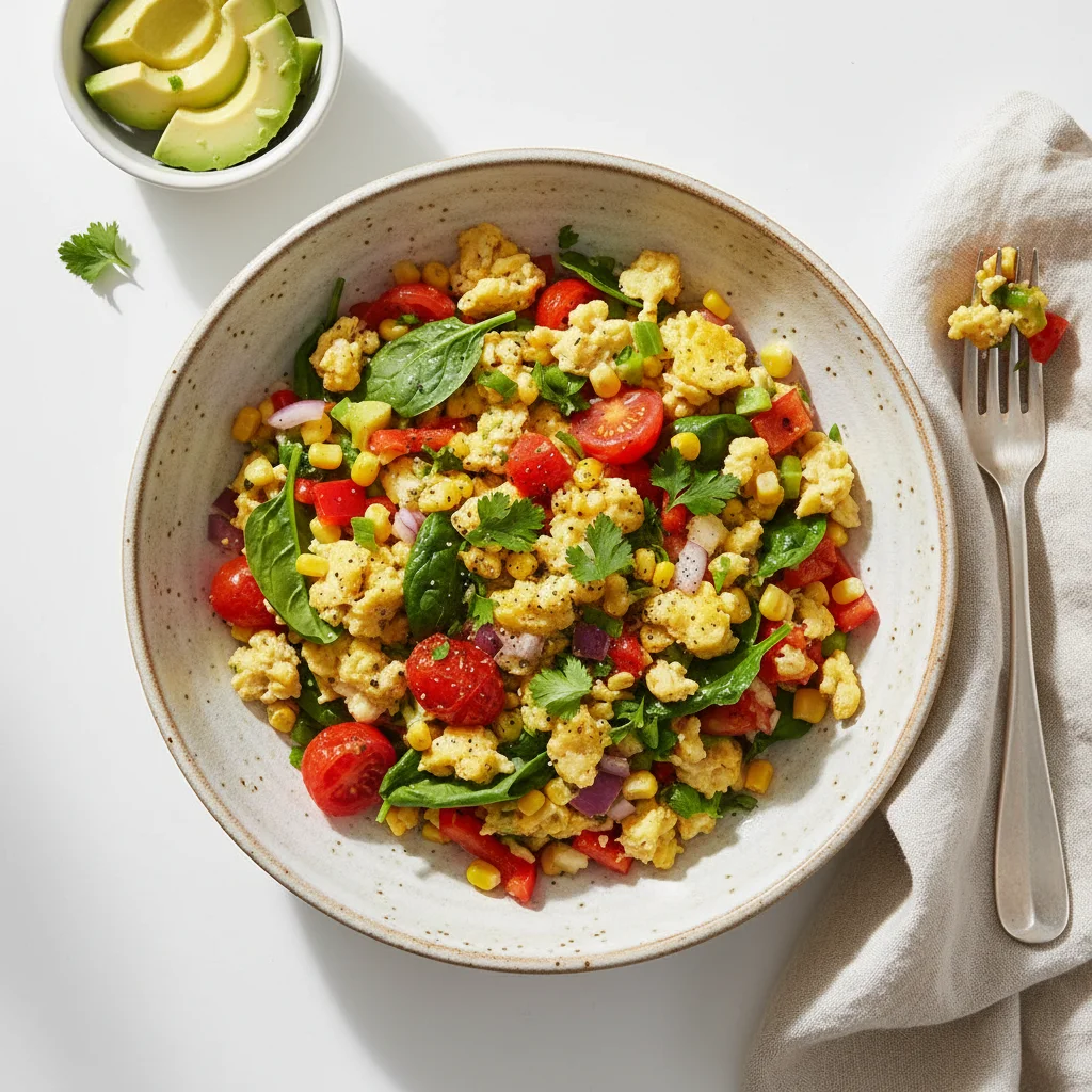 Veggie Egg Scramble