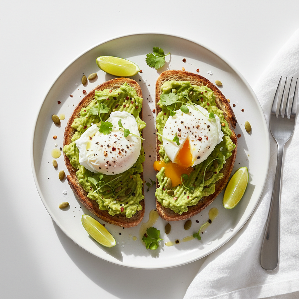 Avocado Toast with Eggs