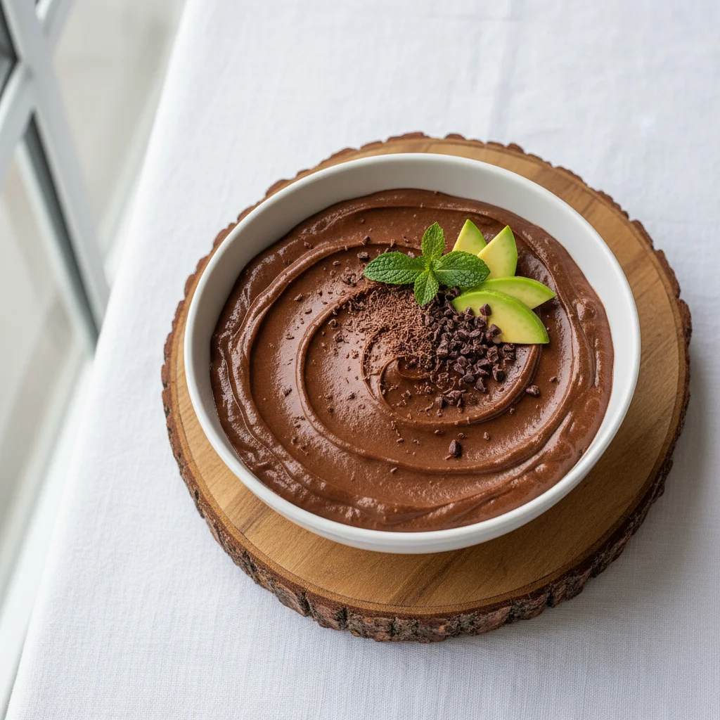 Chocolate Avocado Mousse