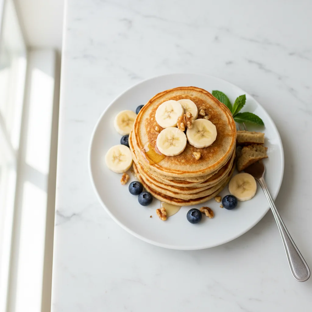 Banana Protein Pancakes